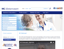 Tablet Screenshot of mcslotervaart.com